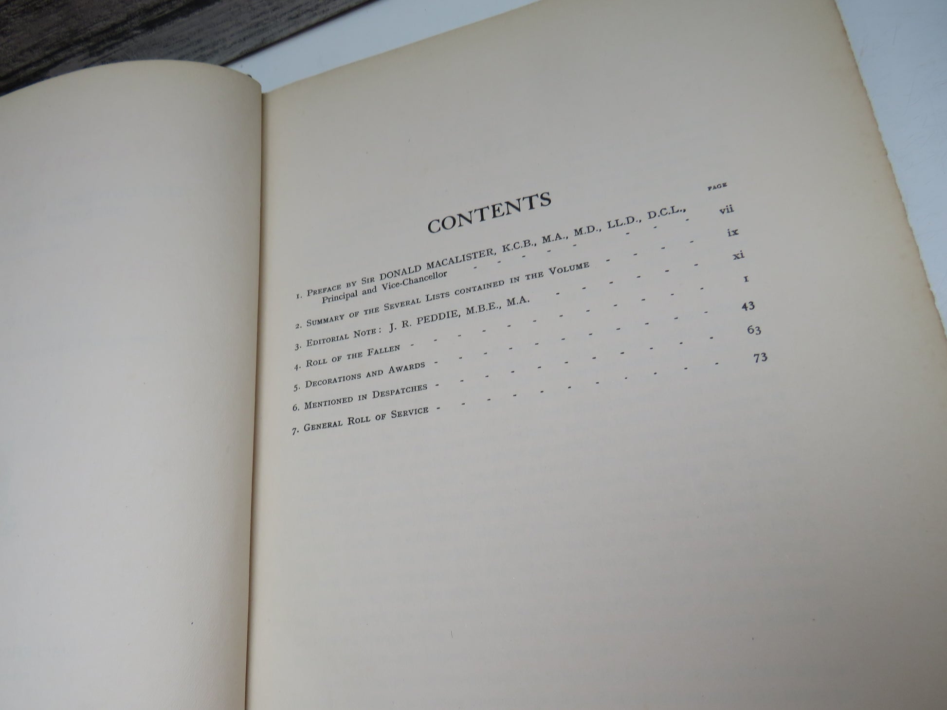 Members Of The University of Glasgow and The University Contingent of the Officers Training Corps Who Served With The Forces of The Crown 1914-1919 Issued By The University Court of The University of Glasgow 1922 (Vintage Military History) book 6
