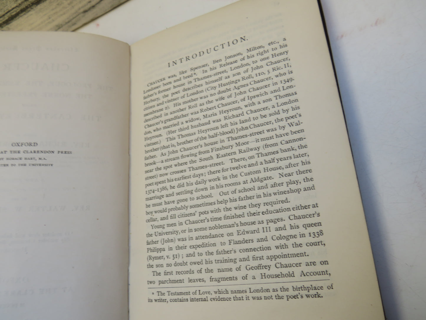 Chaucer The Prologue, The Knightes Tale The Nonne Preestes Tale From The Canterbury Tales 1907