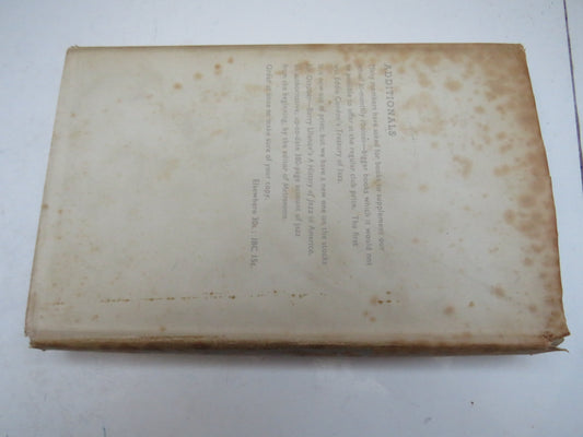 Dictionary of Jazz by Hugues Panassie and Madeleine Gautier 1959