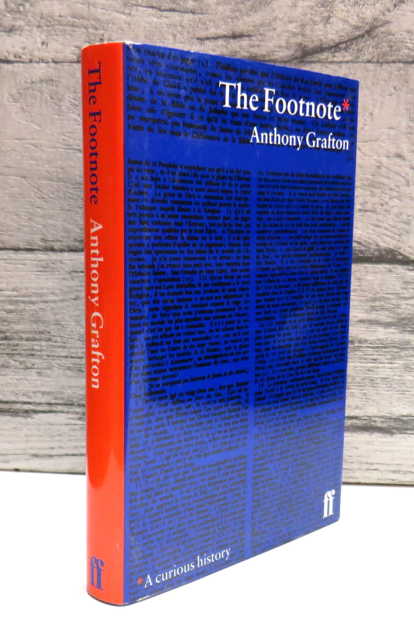 The Footnote A Curious History By Anthony Grafton 1997