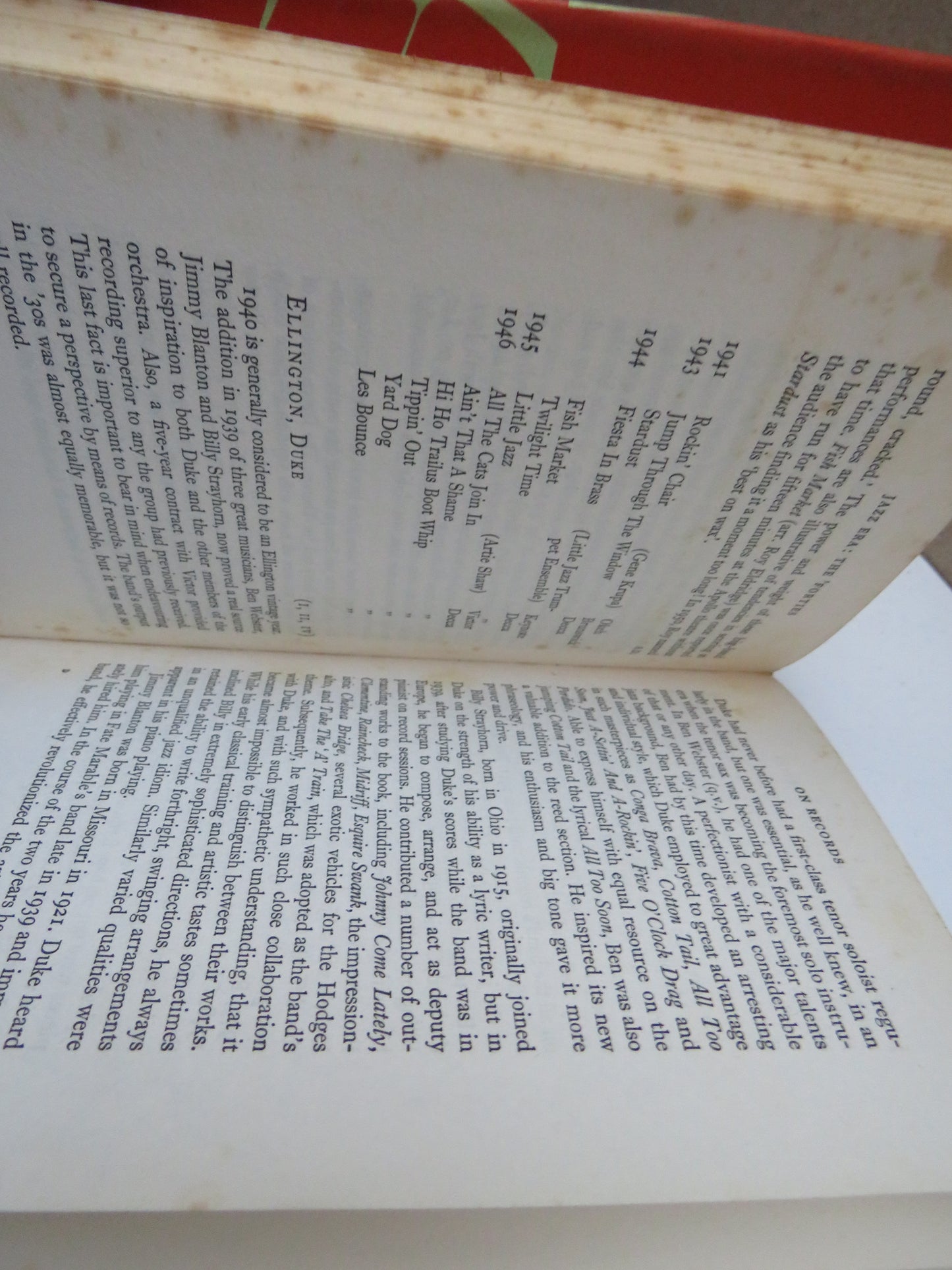 Jazz Era The Forties 1962 The Jazz Book Club