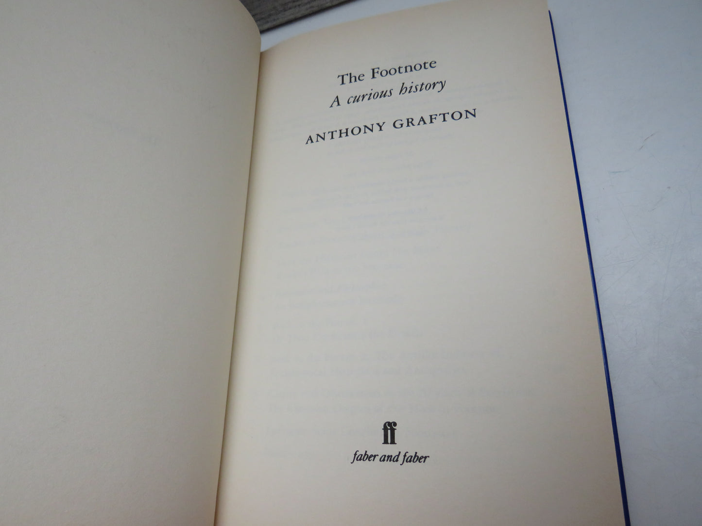 The Footnote A Curious History By Anthony Grafton 1997