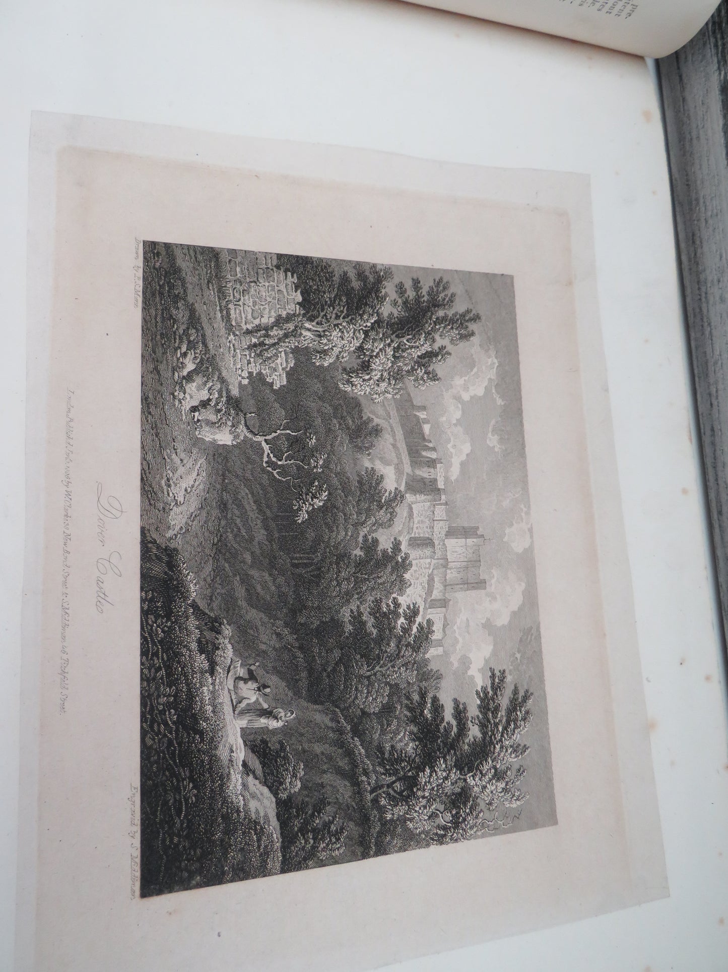No. III. Picturesque Views and Antiquities of Great Britain Containing Views of Framlingham Castle, Naworth Castle, Pont-Y-Pair and Brinkburn Priory Engraved By S. Middiman 1807