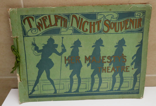 Twelfth Night Souvenir Of Shakespeare's Comedy Her Majesty's Theatre 1901