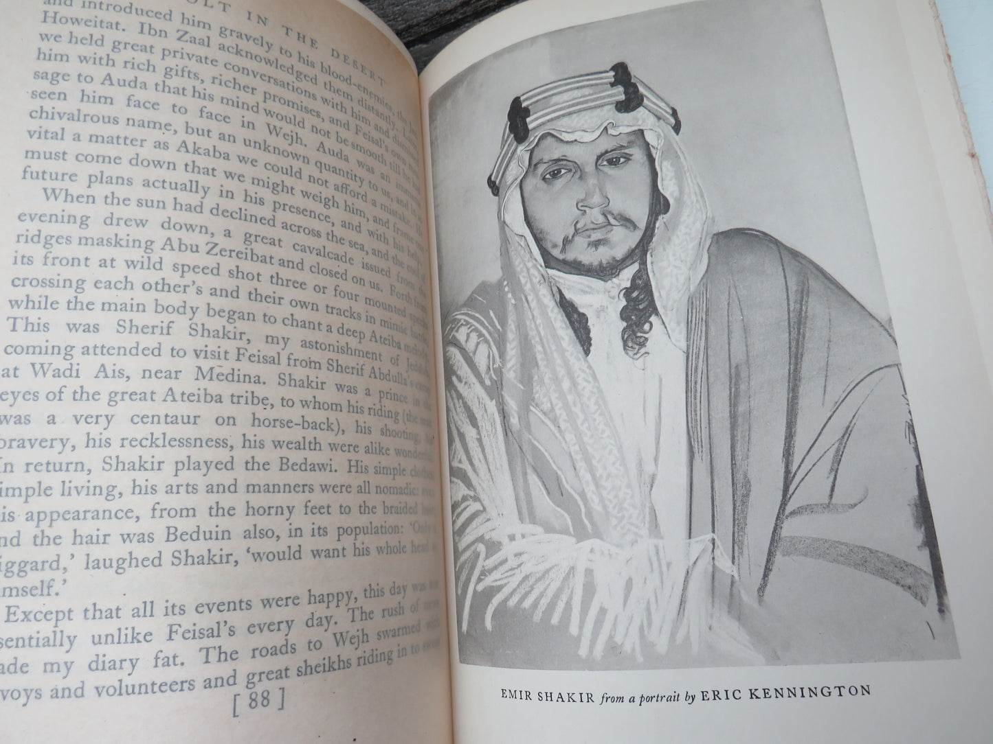 Revolt In The Desert By T. E. Lawrence 1927