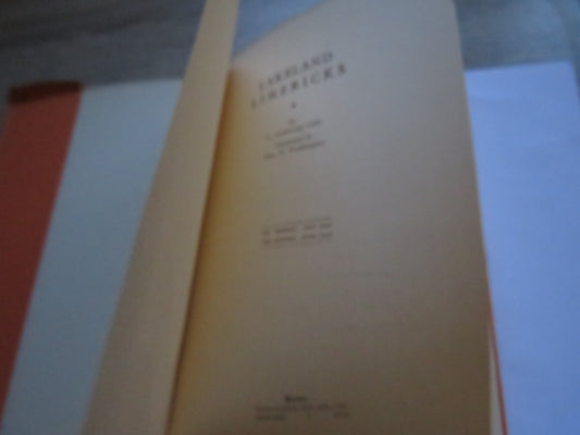 Lakeland Limericks by C. Armstrong Gibbs 1942