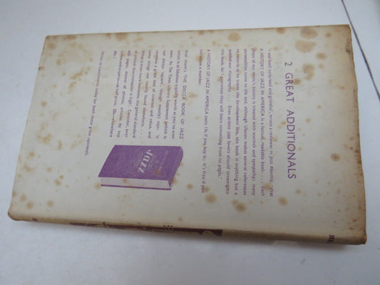 A Handbook of Jazz By Barry Ulanov 1960 The Jazz Book Club