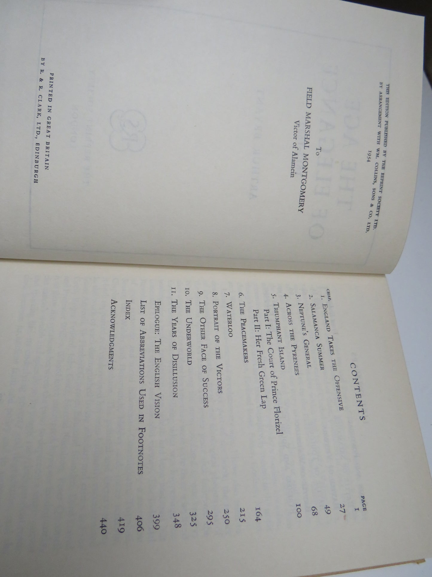 The Age of Elegance 1812-1822 By Arthur Bryant 1954