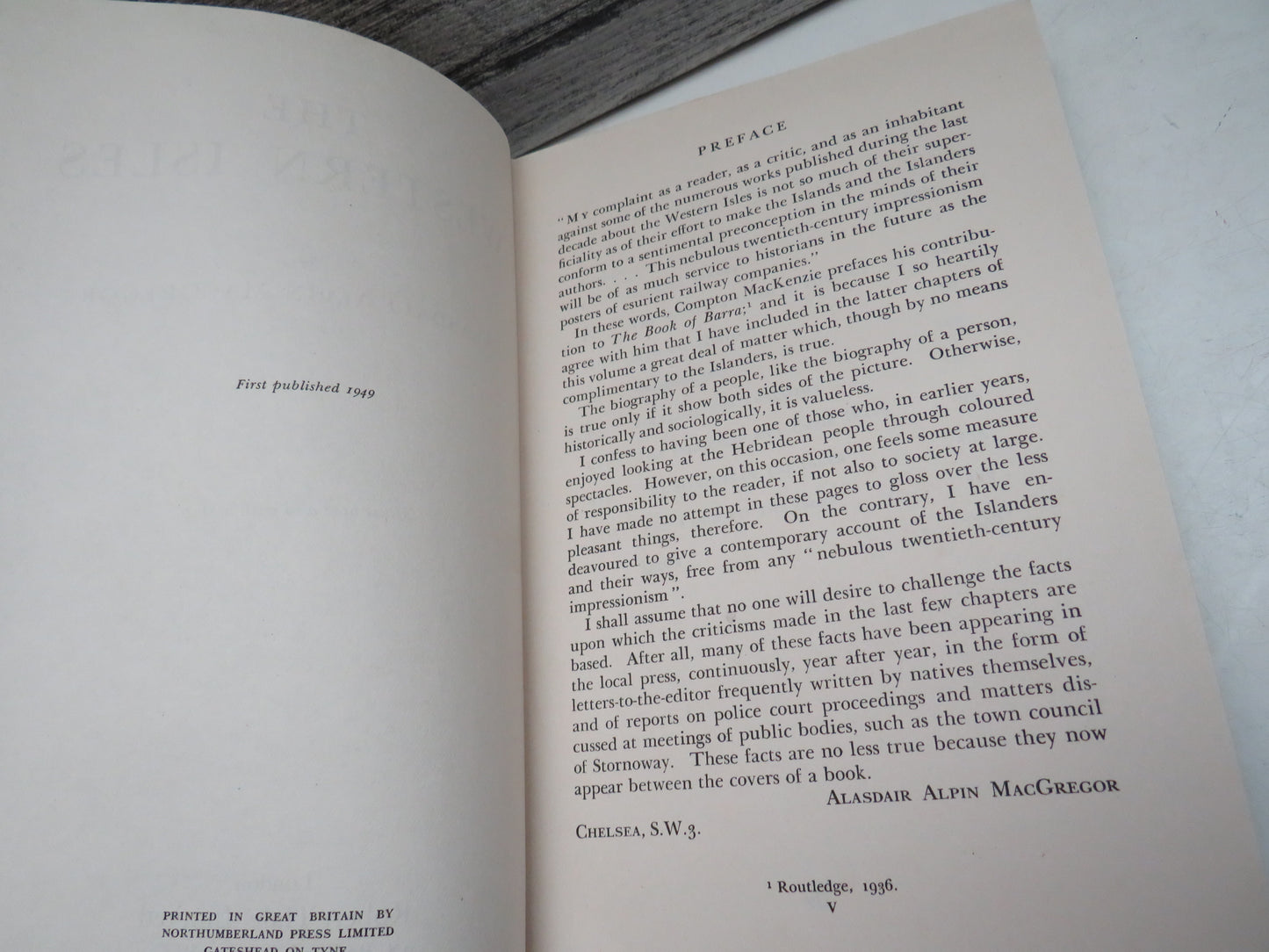 The Western Isles by Alasdair Alpin Macgregor 1949