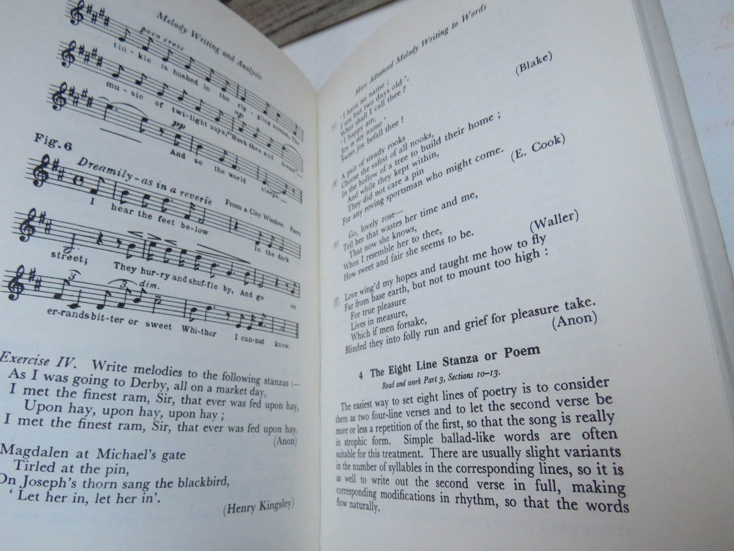 Melody Writing and Analysis By Annie O. Warburton 1965