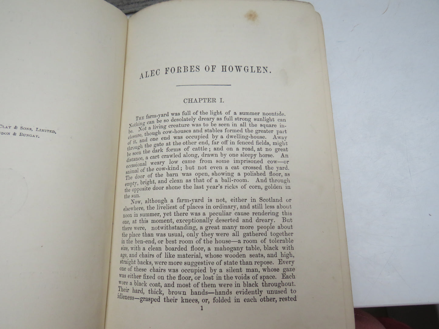 Alec Forbes of Howglen By George MacDonald