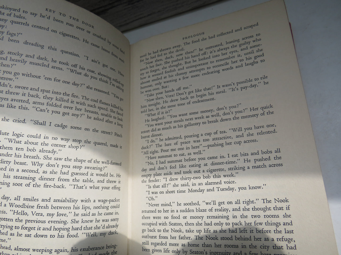 Key To The Door by Alan Sillitoe, 1961
