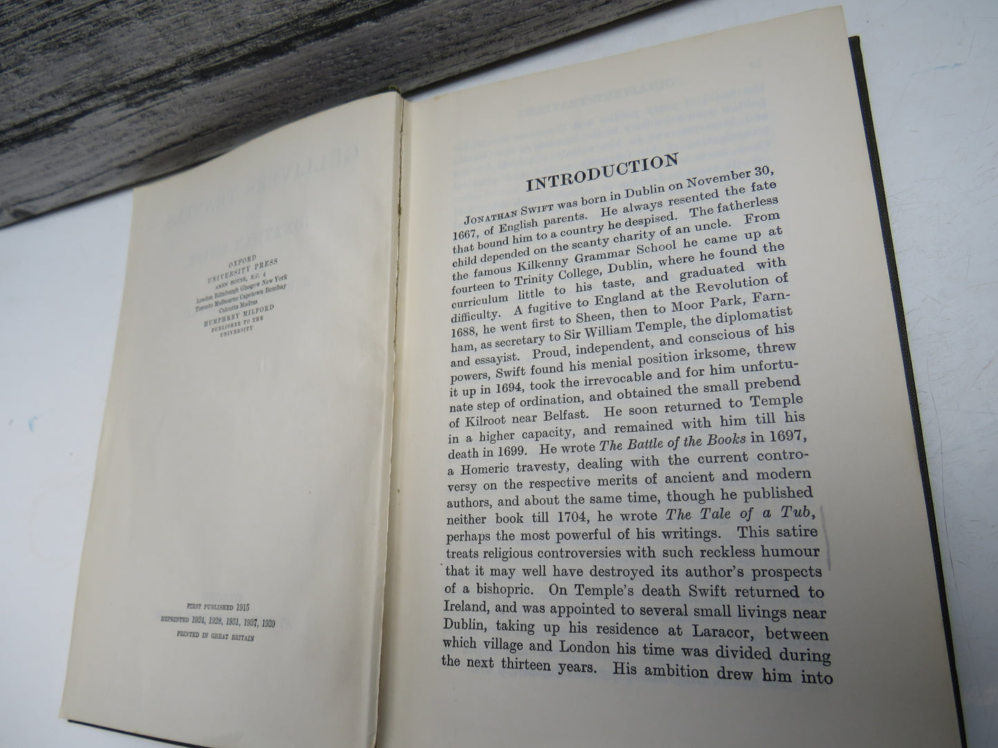 Gulliver's Travels by Jonathan Swift, 1939