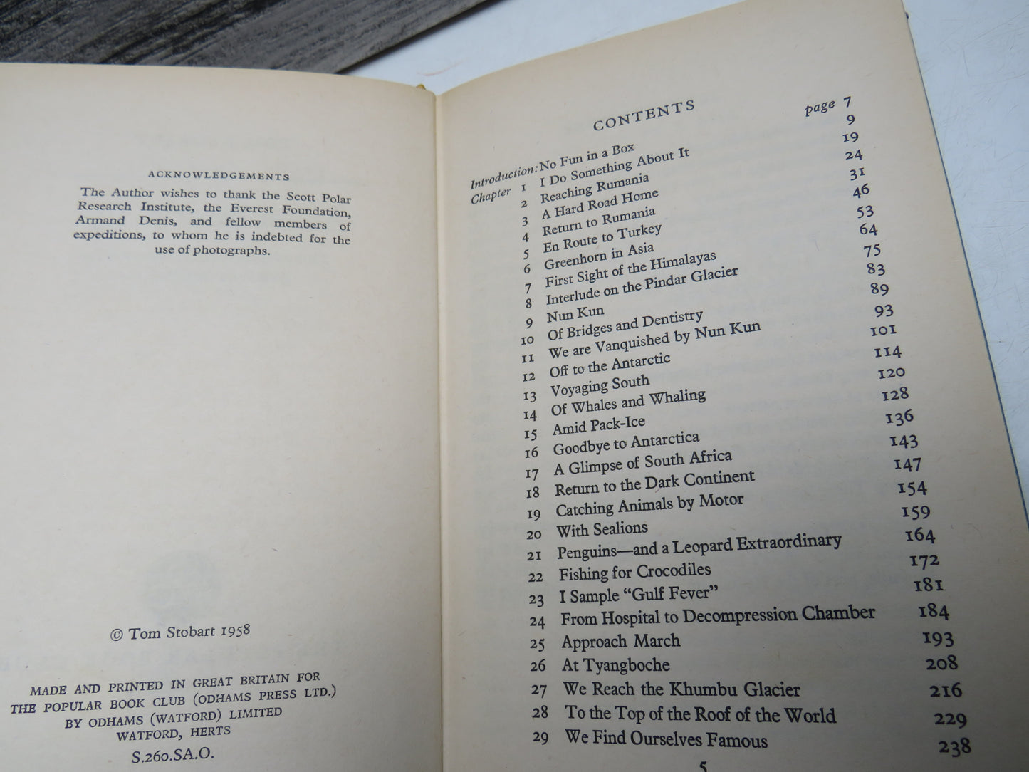 Adventurer's Eye, The Autobiography of the Everest Film-Man by Tom Stobart, 1958