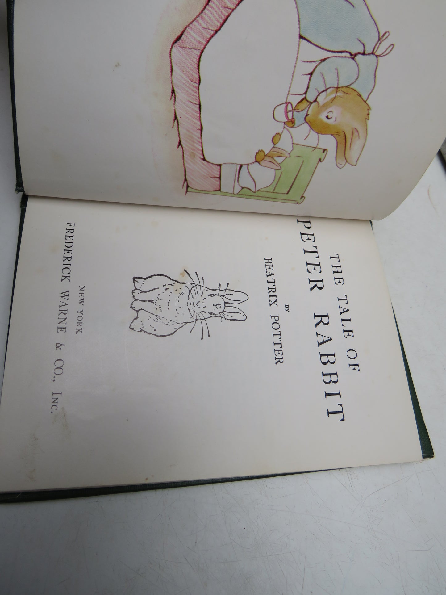 The Tale of Peter Rabbit by Beatrix Potter, Frederick Warne & Co. Inc, Vintage Children's Book