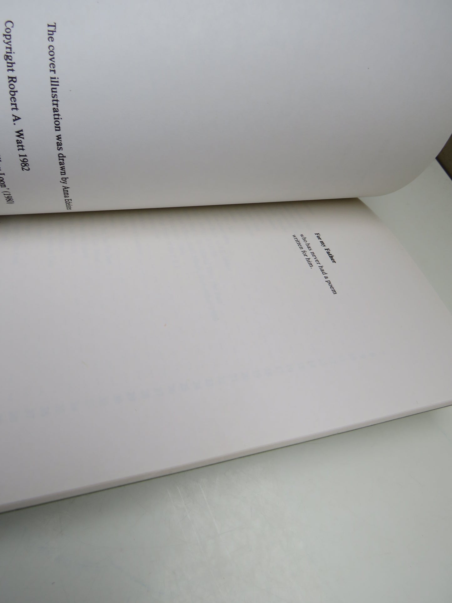The Manny's Hat By Robert A. Watt 1982 - Poetry