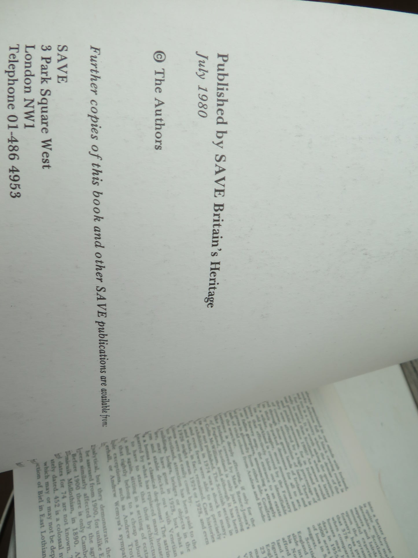 Lost Houses of Scotland By Marcus Binney John Harris Emma Winnington 1980