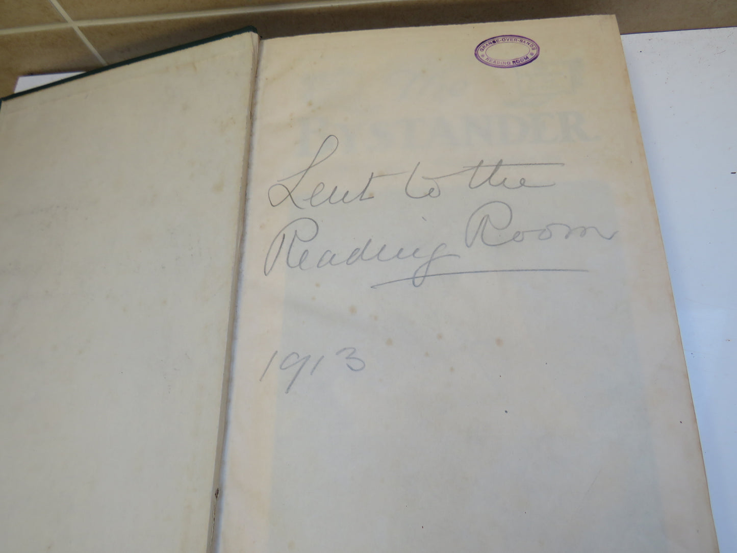 The Bystander 1905, Collated Articles Between 9th May - 6th September 1905