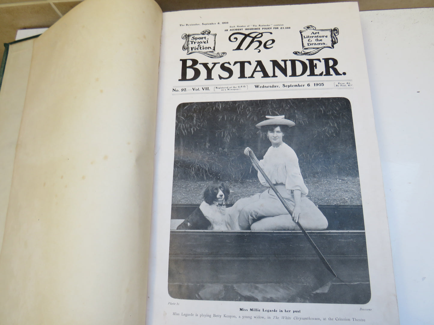The Bystander 1905, Collated Articles Between 9th May - 6th September 1905