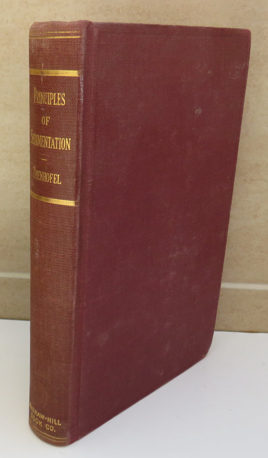 Principles of Sedimentation By W.H. Twenhofel 1939