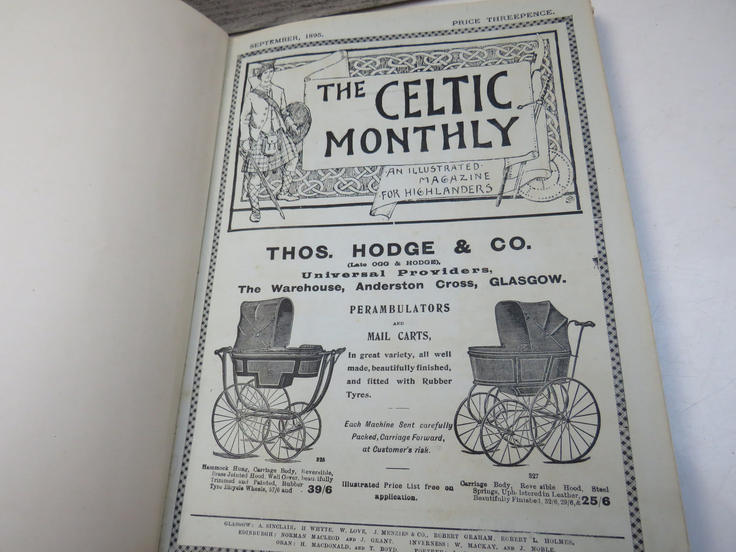 The Celtic Monthly: A Magazine For Highlanders Vol III Edited By John Mackay, Kingston, Glasgow 1895
