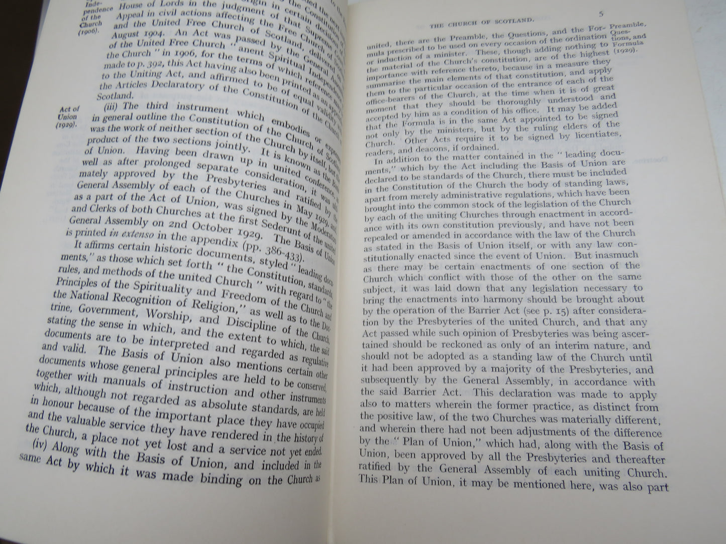 Practice and Procedure In The Church of Scotland Edited By The Late Rev. James T. Cox 1976