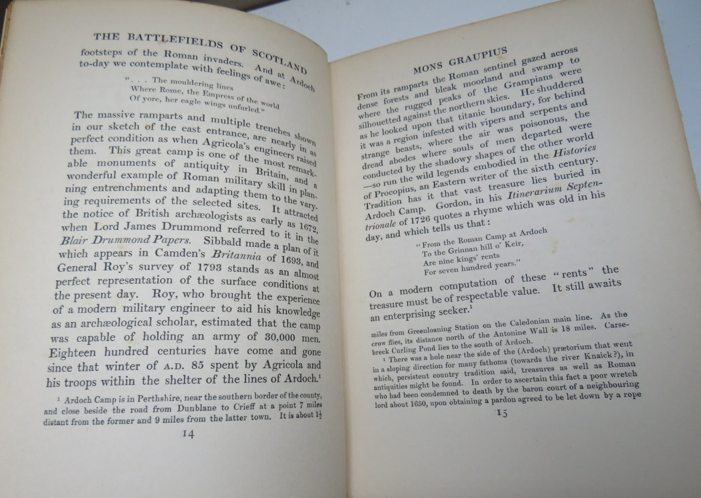 The Battlefields of Scotland Their Legend and Story By T.C.F. Brotchie 1913