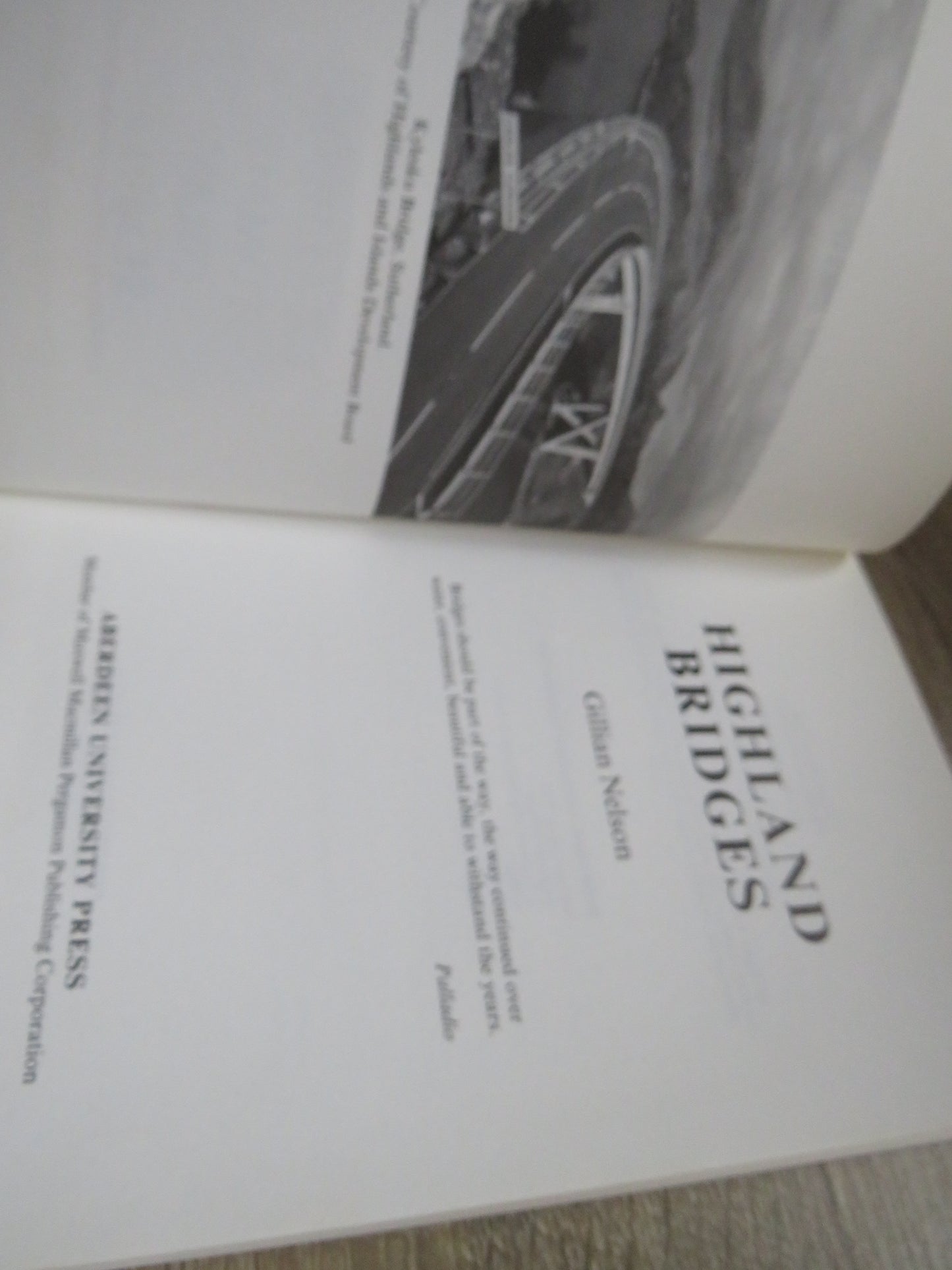 Highland Bridges By Gillian Nelson 1990