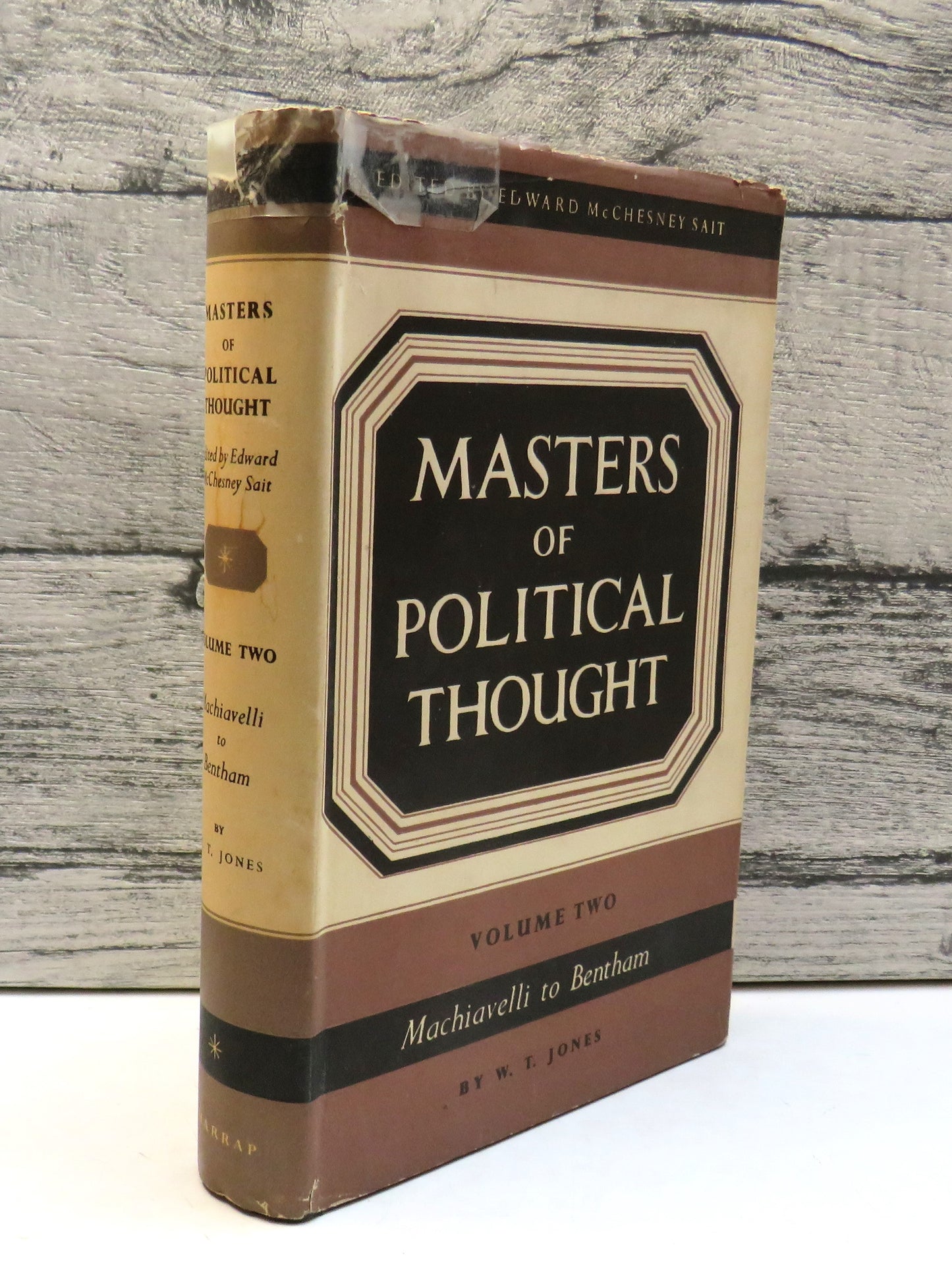 Masters of Political Thought Edited By Edward McChesney Sait Volume Two