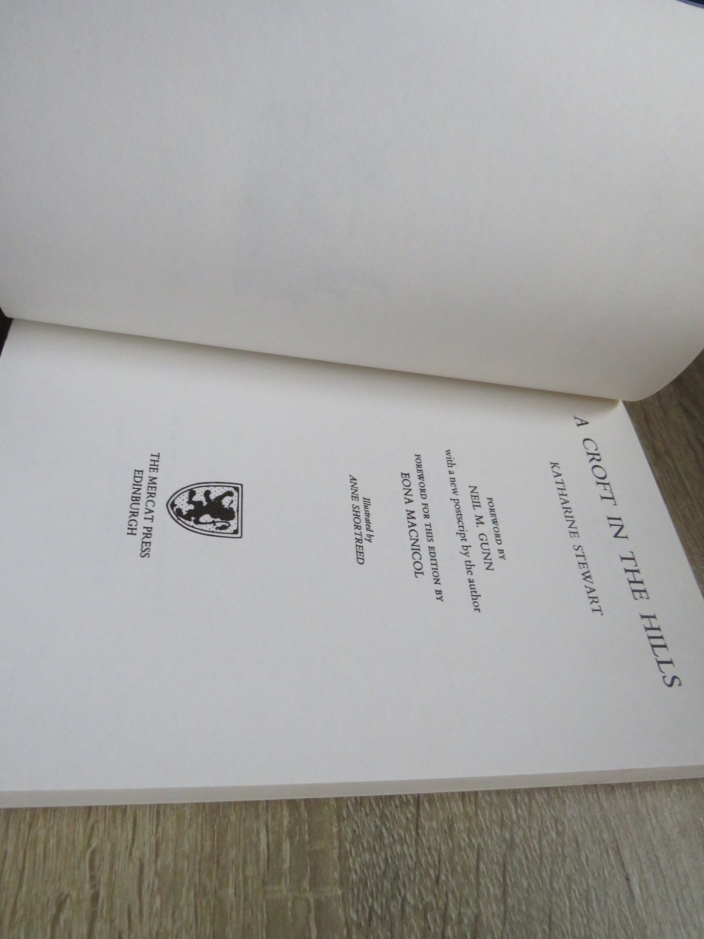 A Croft In The Hills By Katharine Stewart 1994