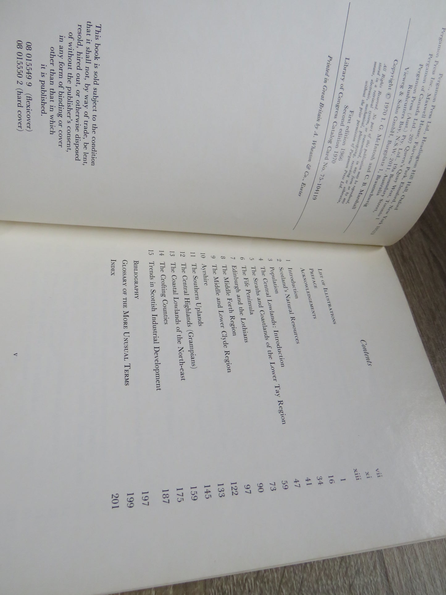 The Face of Scotland By I. G. McIntosh and C.B Marshall 1970