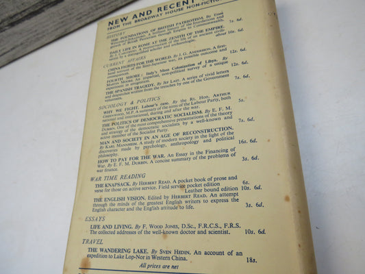 A Dictionary of Cliches With An Introductory Essay By Eric Partridge 1940