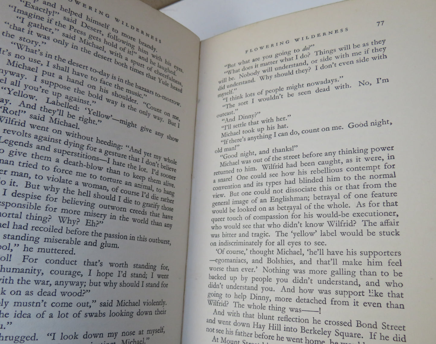 Flowering Wilderness By John Galsworthy 1932