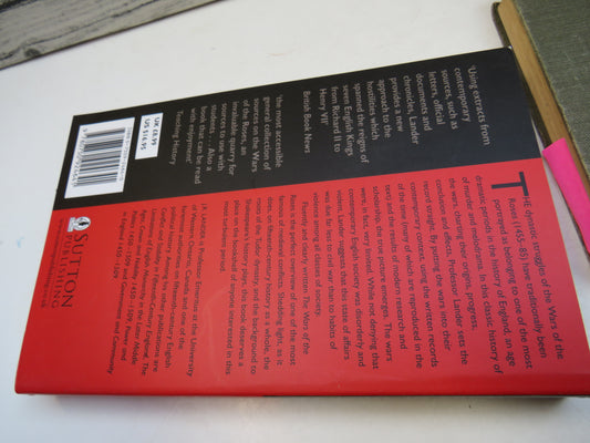 The Wars of The Roses By J.R. Lander 2000
