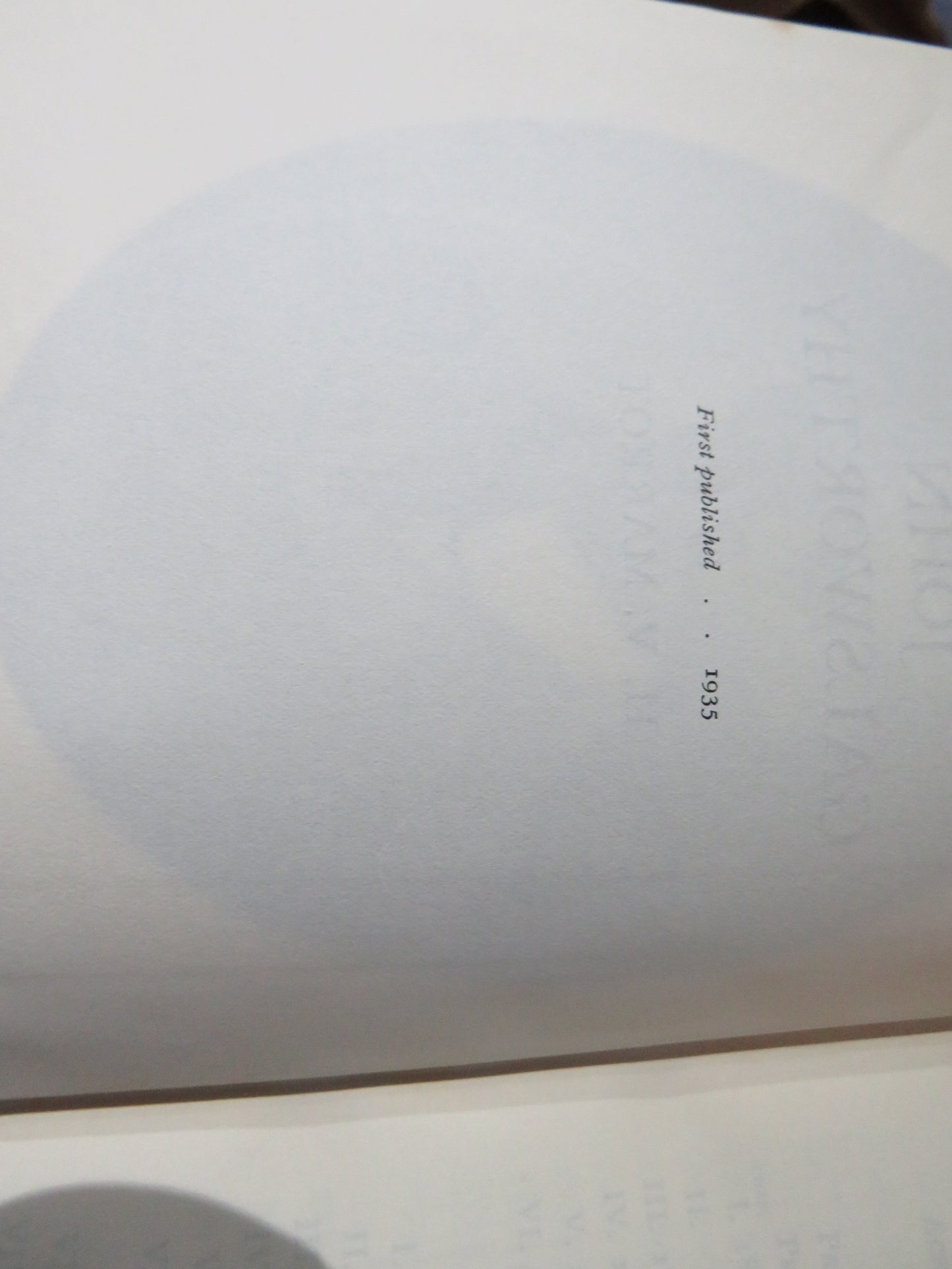 The Life and Letters of John Galsworthy By H.V. Marrot 1935 1st Edition