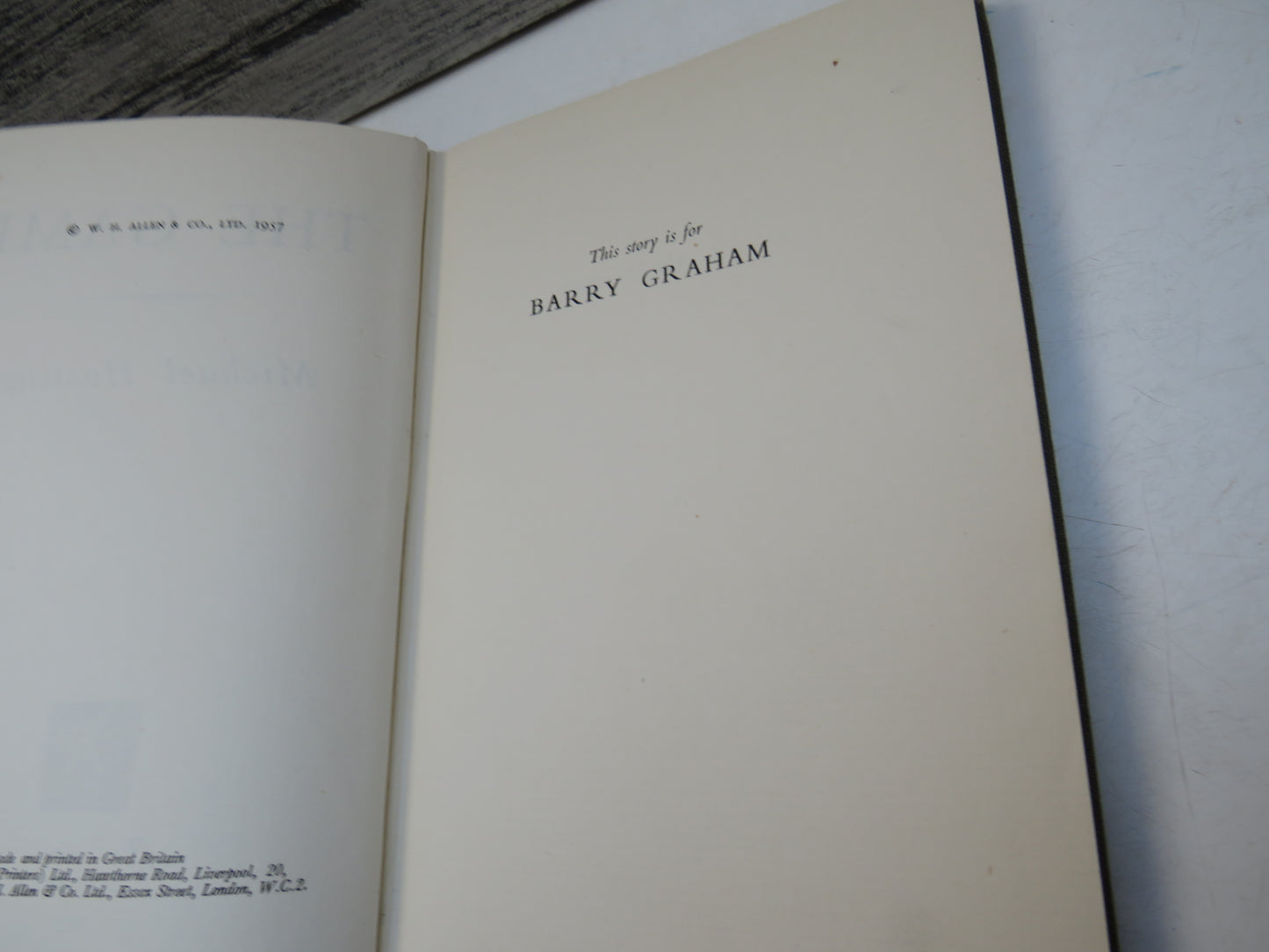 The Game By Michael Hastings 1957
