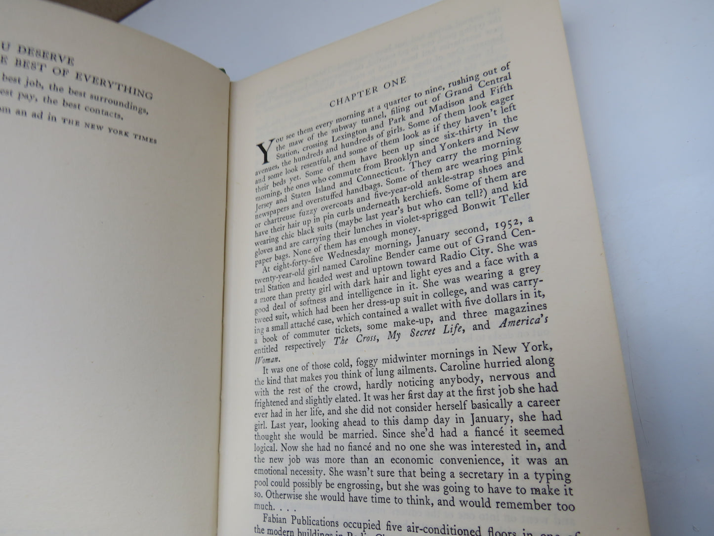 The Best of Everything By Rona Jaffe 1959