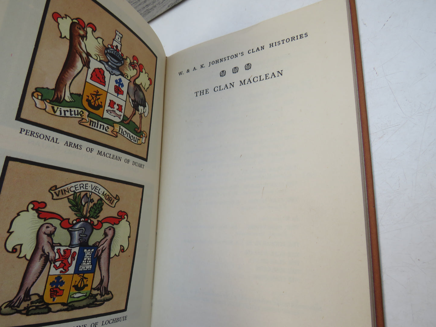 The Clan Maclean A Gaelic Sea Power By John Mackechnie 1954