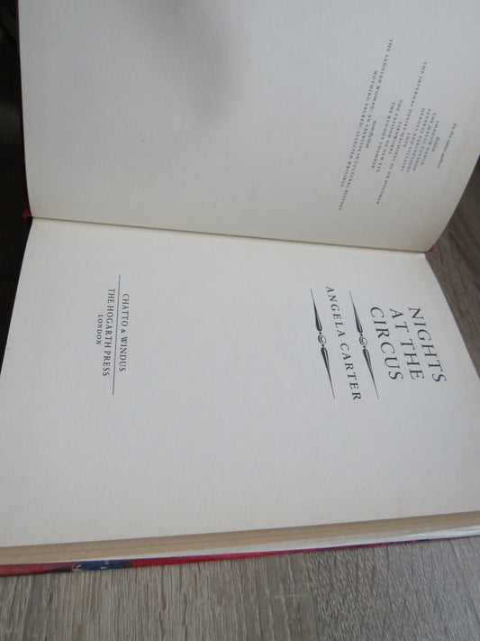 Nights At The Circus By Angela Carter 1984 1st Edition