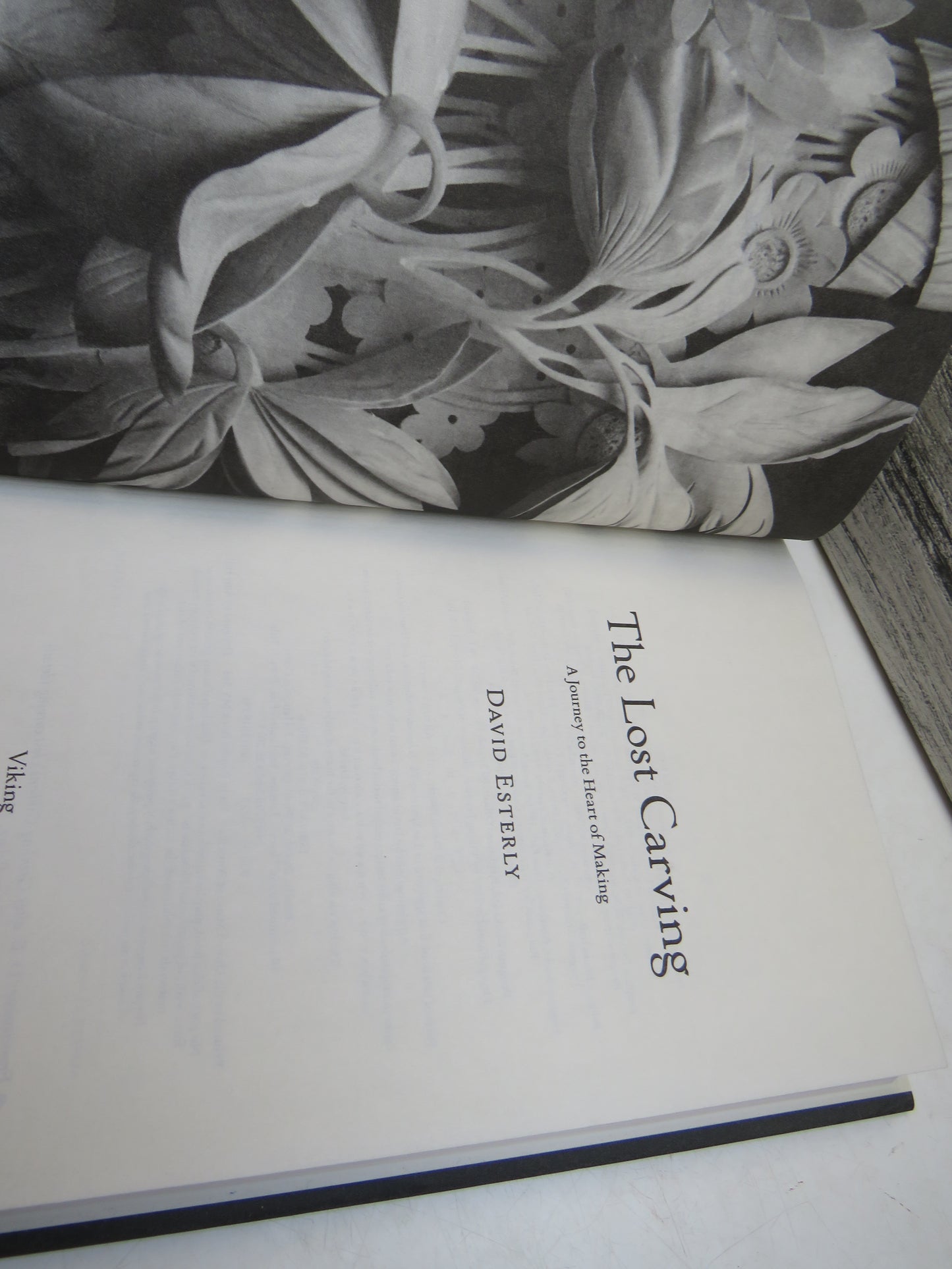 The Lost Carving A Journey To The Heart of Making By David Esterly 2012