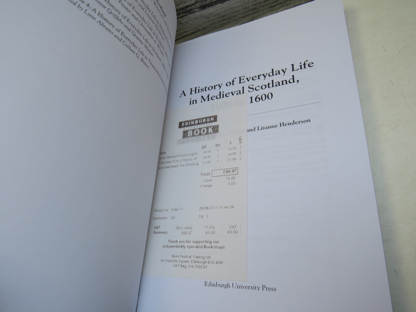 A History of Everyday Life In Medieval Scotland, 1000 to 1600 Edited by Edward J. Cowan and Lizanne Henderson 2011