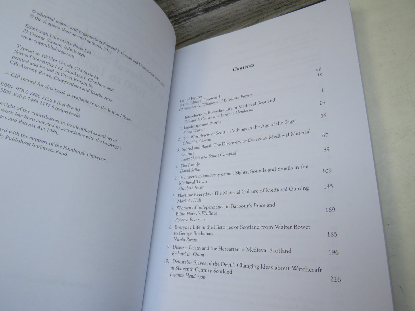 A History of Everyday Life In Medieval Scotland, 1000 to 1600 Edited by Edward J. Cowan and Lizanne Henderson 2011