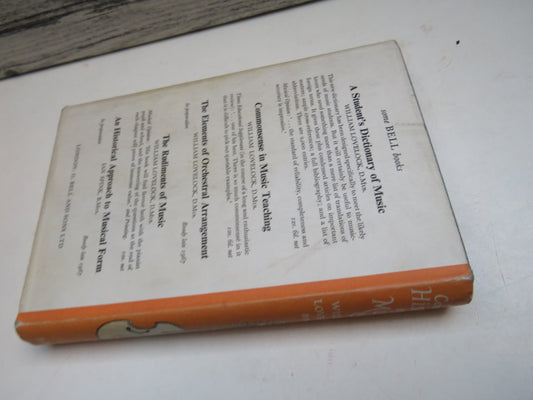 A Concise History of Music By William Lovelock 1966