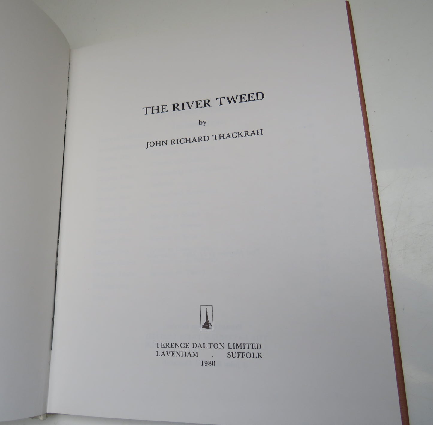 The River Tweed by John Richard Thackrah, 1980