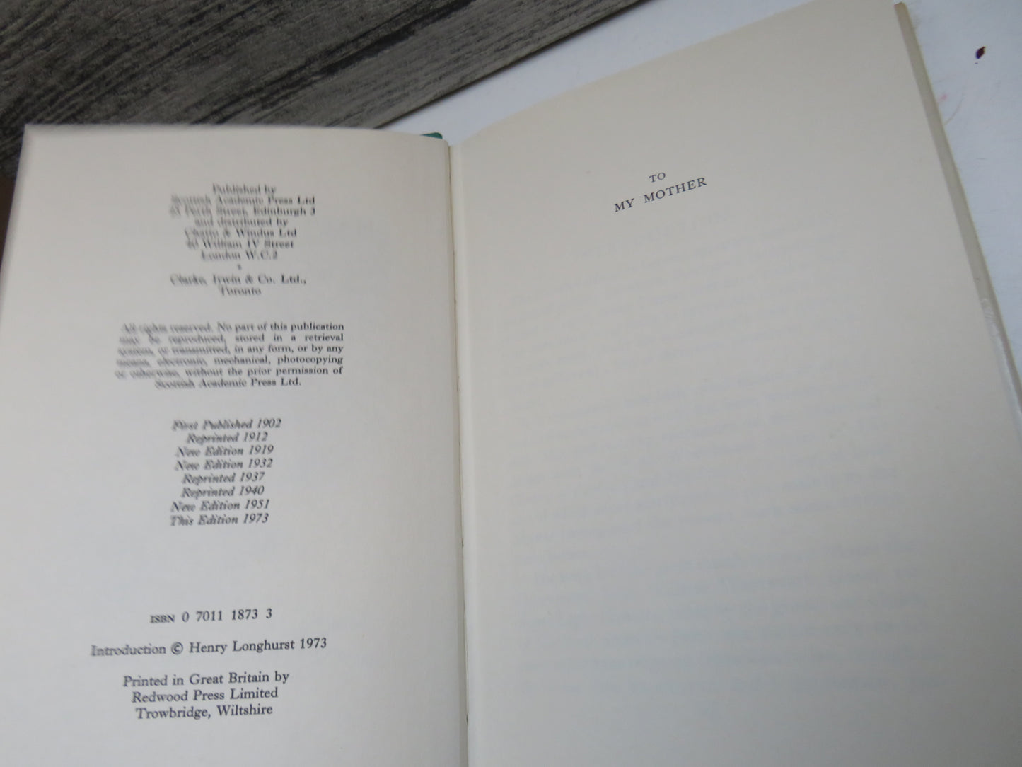 The Haunted Major By Robert Marshall 1973