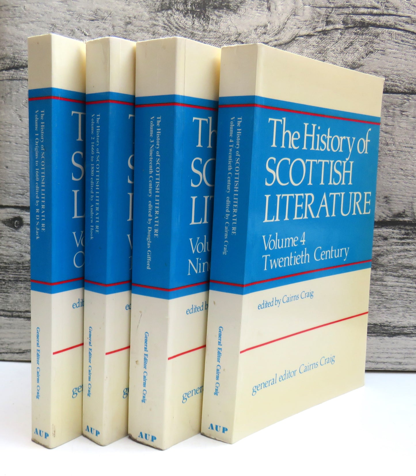 The History of Scottish Literature Volume 1-4 1989