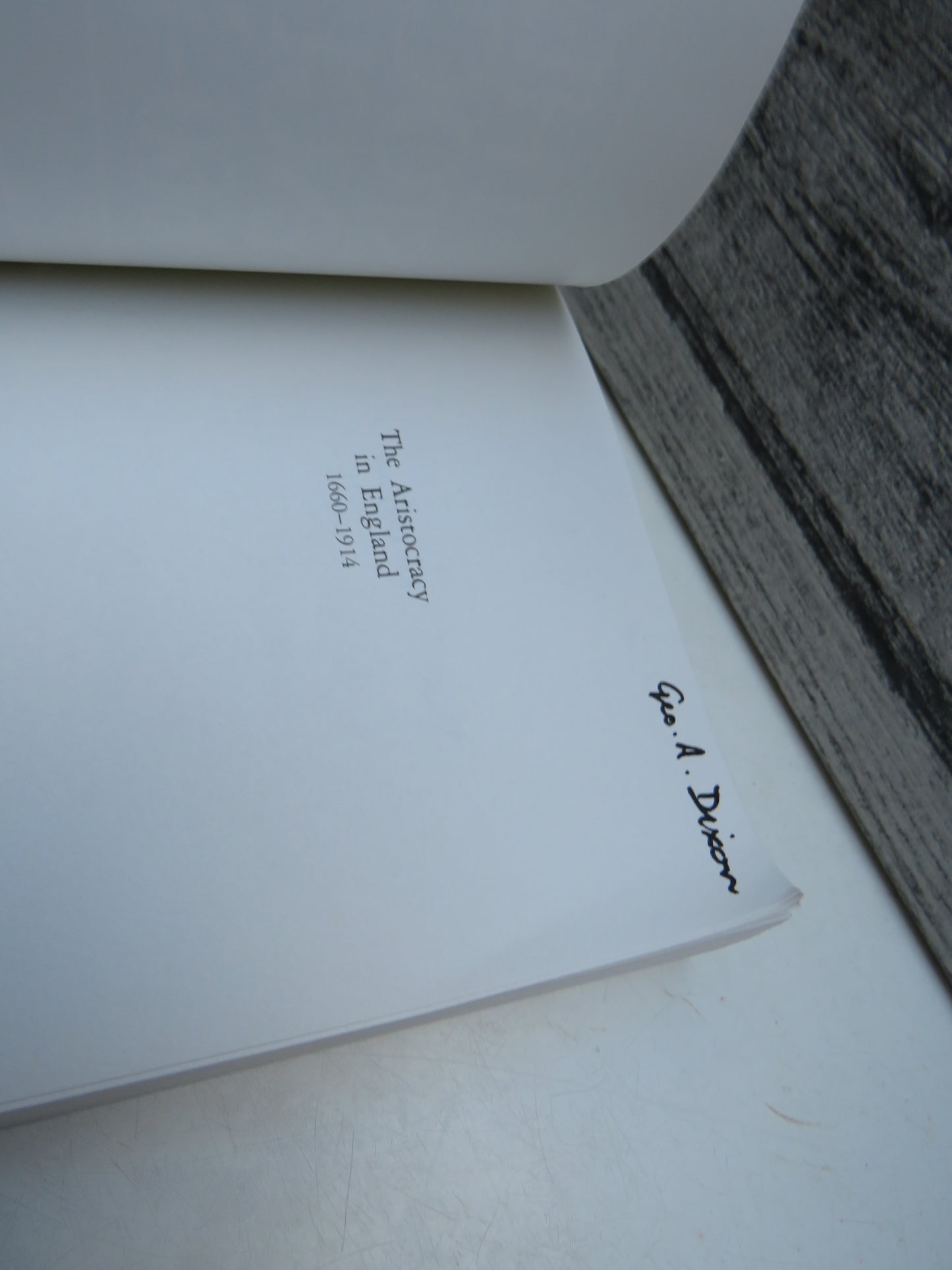 The Aristocracy In England 1660-1914 By J.V. Beckett 1989 (Vintage History Book) book 3