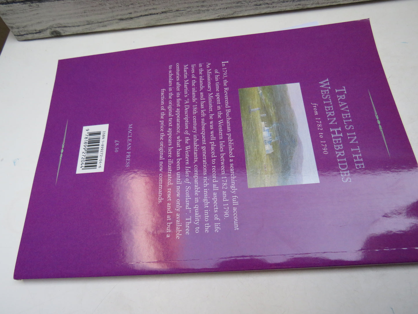 Travels In The Western Hebrides From 1782 To 1790 By Reverend John Lane Buchanan 1997