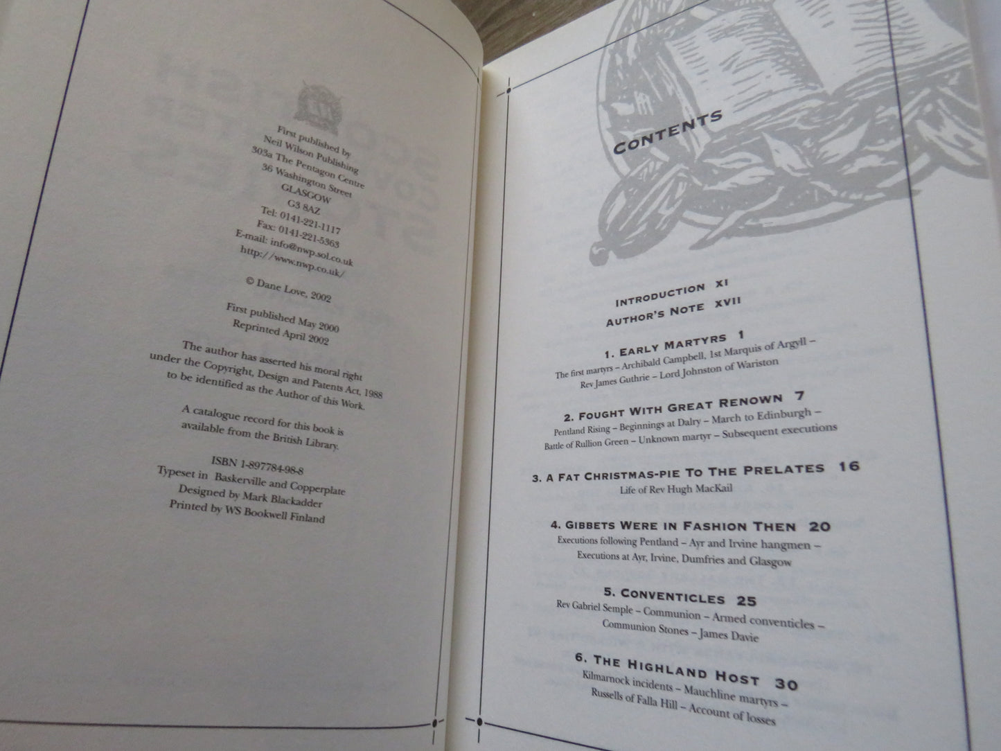 Scottish Covenanter Stories Tales From The Killing Time By Dane Love 2002