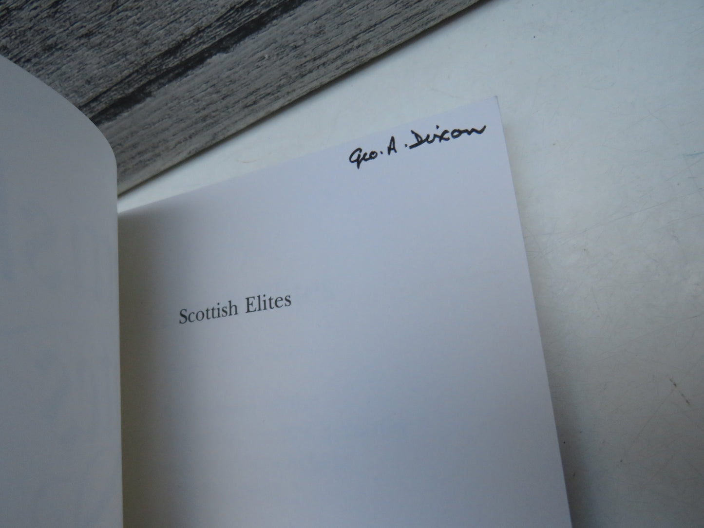 Scottish Elites Proceedings of the Scottish Historical Studies Seminar University of Strathclyde 1991-1992 Edited by T. M. Devine 1994 (Vintage Scottish History Book) book 3